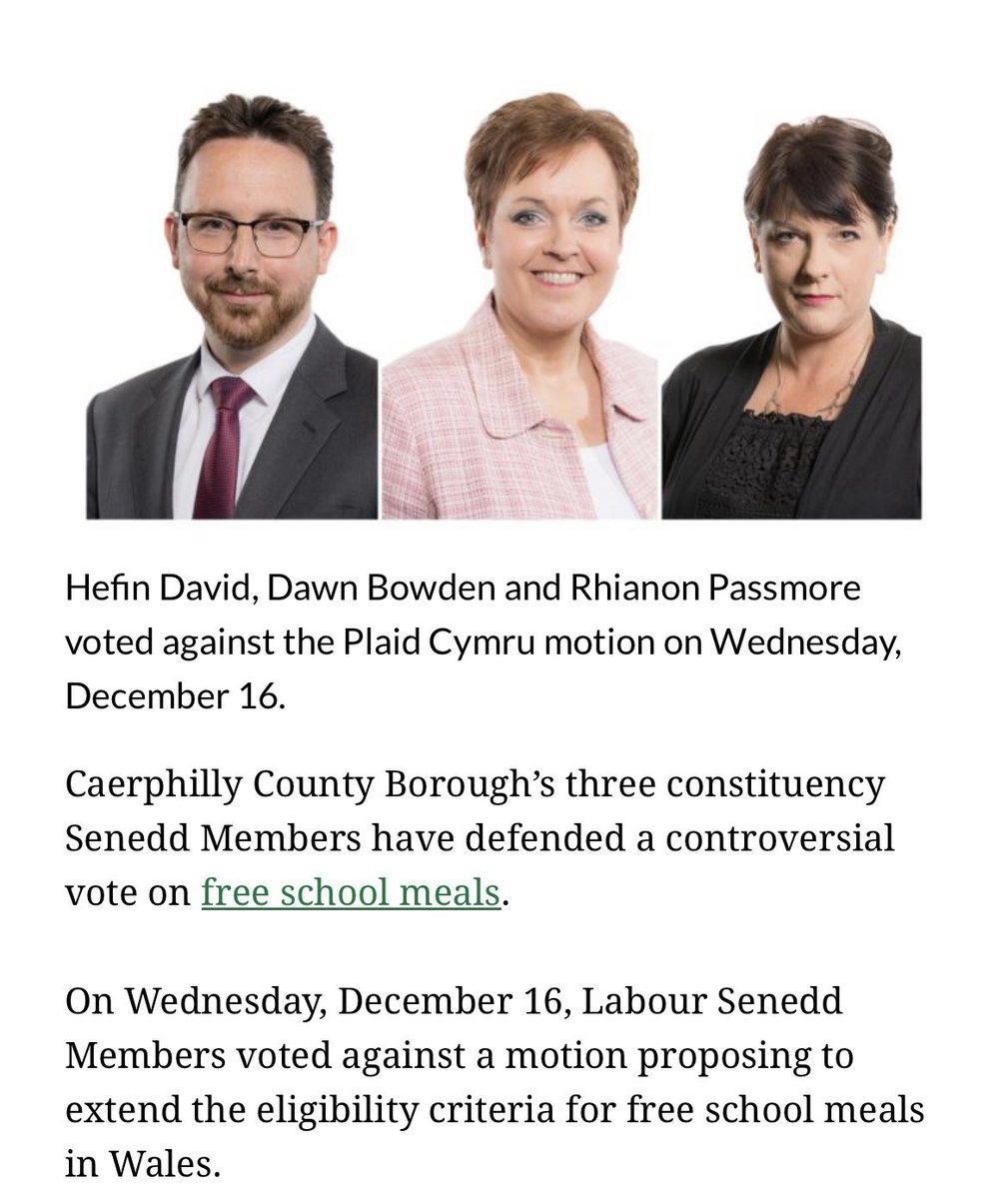 wiliamrees's tweet image. There seems to be a worrying rise of short term memory loss with Labour MS’s.

FSM are happening thanks to Plaid Cymru &amp;amp; others pushing the agenda, and the Co-op Agreement.

I don’t care how they’re delivered, but don’t take full credit for something you voted agaisnt initially.