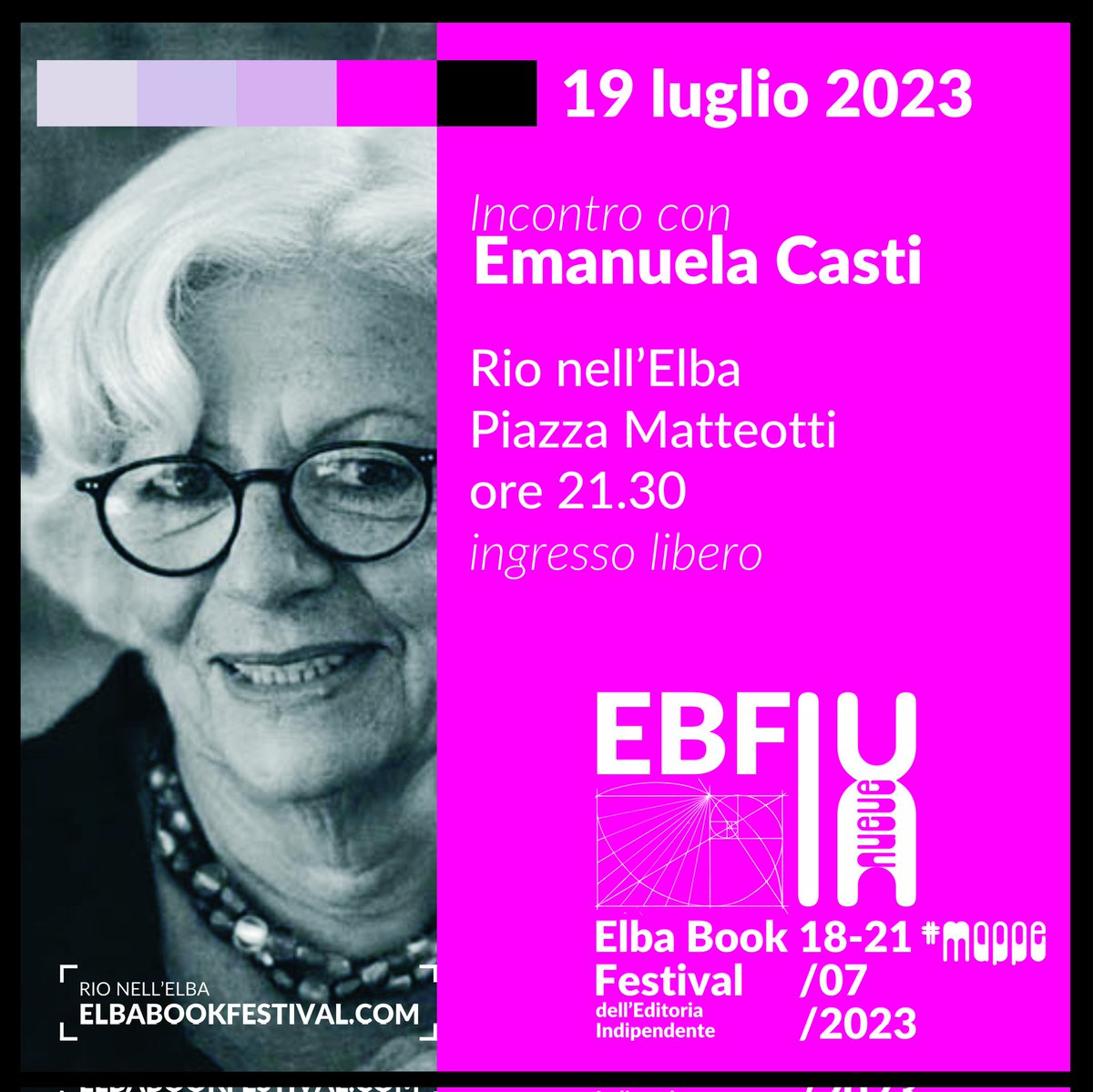 elbabookfest's tweet photo. 👉Per riflettere e imparare, con noi anche Emanuela Casti! #mappe #ebf9 #Elbabookfestival #Elba #editoriindipendenti #libri https://t.co/mxYWPh6IR4