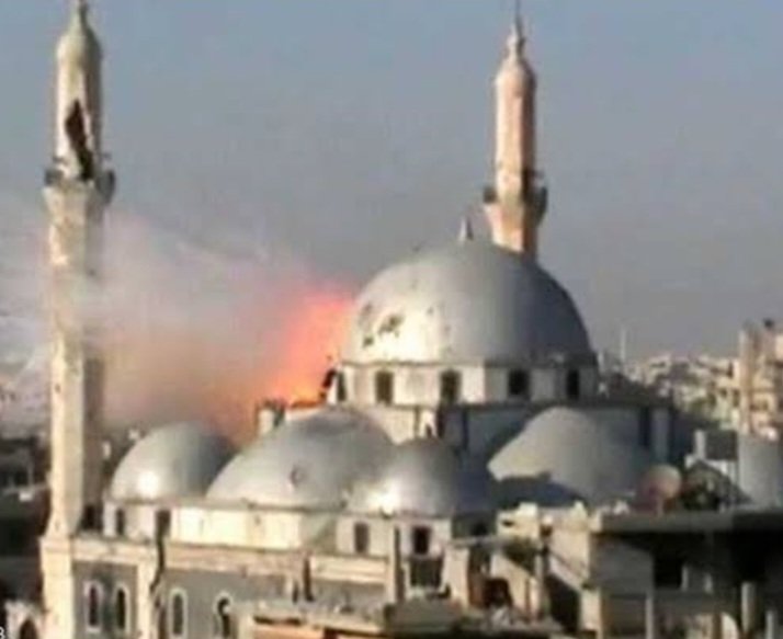 k7ybnd99's tweet photo. عدد المساجد التي دمرها بوتين في سوريا تجاوز 5 آلاف مسجد وكان يقصفها أثناء صلاة الجمعة ليقتل أكبر عدد من المصلين ويحرق كل مصحف فيها..  لكنك ستجد "البوتينيون العرب" يروجون له بأنه احتضن القرآن وأدان السويد.
البوتينيون العرب أسفل من الصهاينة العرب
#السويد_تحرق_القرآن https://t.co/q4mbUUkwQc