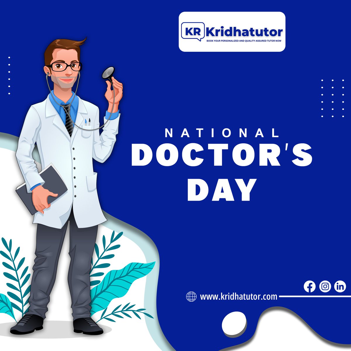 kridhatutor's tweet photo. #DoctorsDay2023 #doctor #doctorday https://t.co/uMxVYWevaN