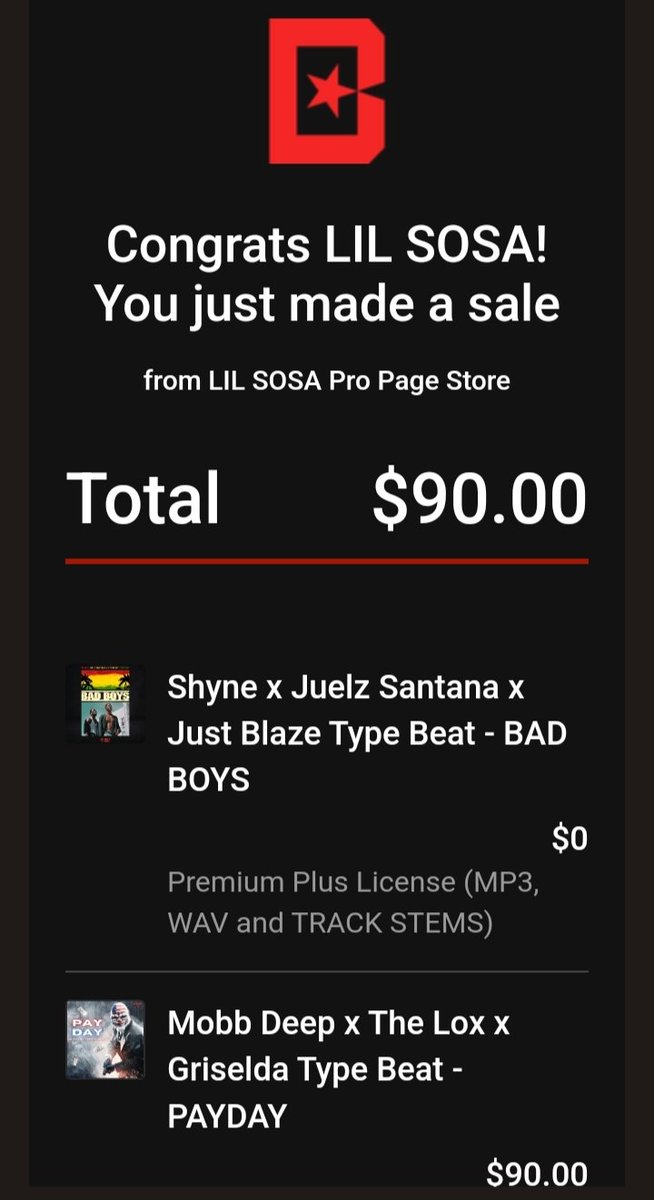 LILSOSA's tweet photo. Yesss!! 😜 The plan is working 😎 #Beatstars #beatstore link in bio #beatsforsale #lilsosa #lilsosabeats #lilsosatopgang #boombap https://t.co/KuDUvWr4zI