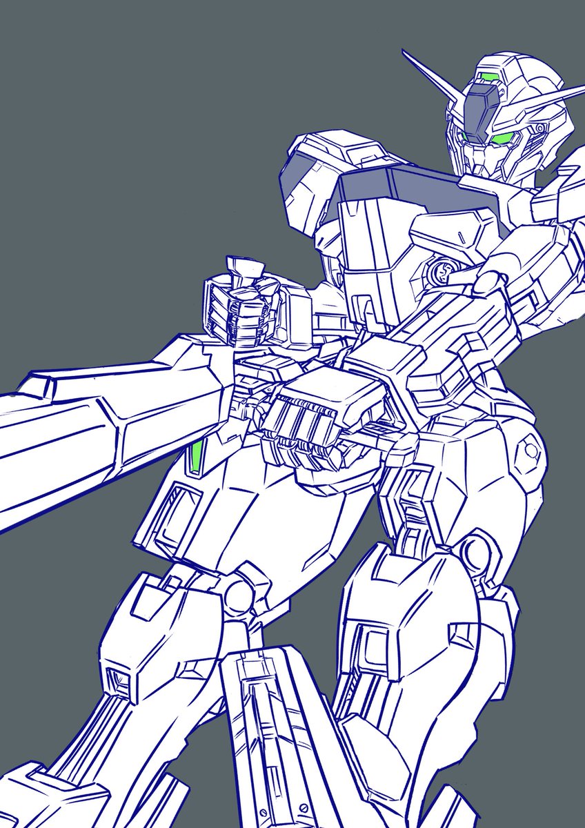 LeoGloadsign's tweet photo. キャリバーン途中経過

描いていて本当に思う
機体デザインが秀逸過ぎる！

#水星の魔女  #ガンダム　
#イラスト好きな人と繋がりたい 
#絵かきさんと繋がりたい https://t.co/m5VqTXqWd1