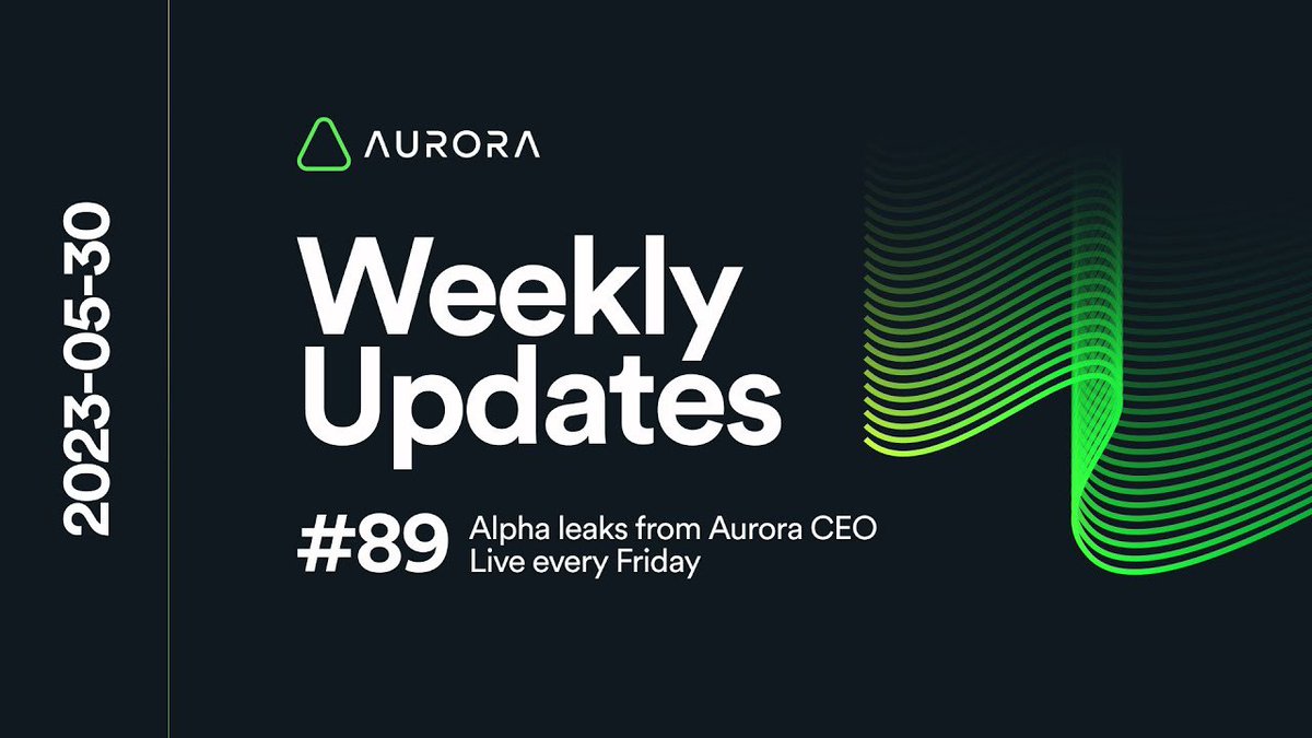 rendal73's tweet photo. 🔥#AuroraWeekly 8⃣9⃣ with @AlexAuroraDev🔥

👀Today's release

🚀@Aurora launches #BorealisBusiness
🪙@KrystalWallet and #MEOWRPC launched on #Aurora
♾@HashportNetwork integrated with #Aurora

📺Video format: https://t.co/vU4gwFYPjq
📒Text format: https://t.co/7rYs2hz5Lc https://t.co/yQdjK1PNur