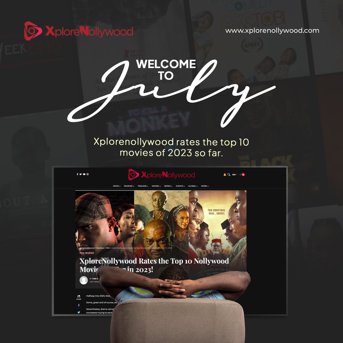 xplorenollywood's tweet photo. Now that half of 2023 is over, Top 10 movies so far... There is a great movie for every situation, from the funny to the classic. What other movie do you think should be on the list? #NigerianMovies #xplorenollywood 
Dammy|Sisu|deadpool|kylie|Hilda|captain america| https://t.co/71kFCcHMTY