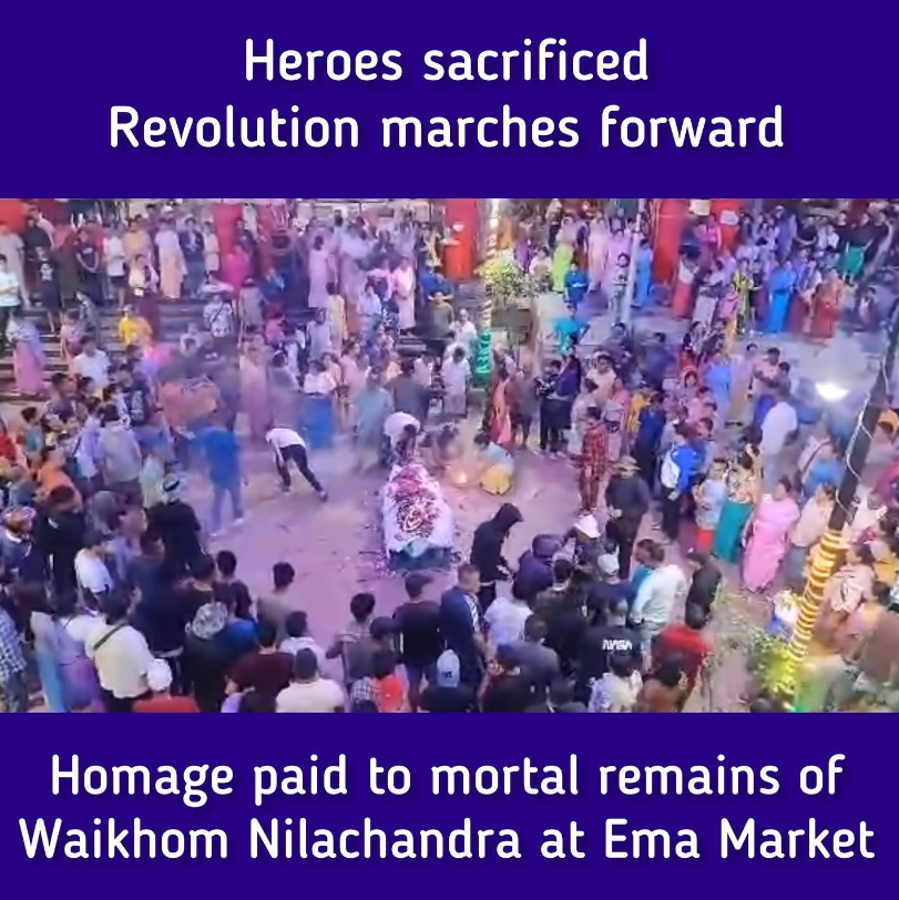 'In our hearts forever, a true national hero. We bow in reverence to your courage, dear soul. The Meitei community will forever honor your memory. Tragically, he was martyred defending Manipur's natives and territory against Kuki insurgents. #NationalHero #HonoringCourage…