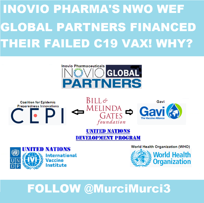 FearlessFriends's tweet photo. I wonder why #Inovio, #RobertMalone's #vaccine company had so, so many #global partners yet still failed to produce a #covid9 vaccine?
Why? b/c Inovio was just a money-sucking grift.
The big bucks were coming from #RelCoVax in #India
where #Malone's was was killing brown kids👇 https://t.co/OanbYPEJeO