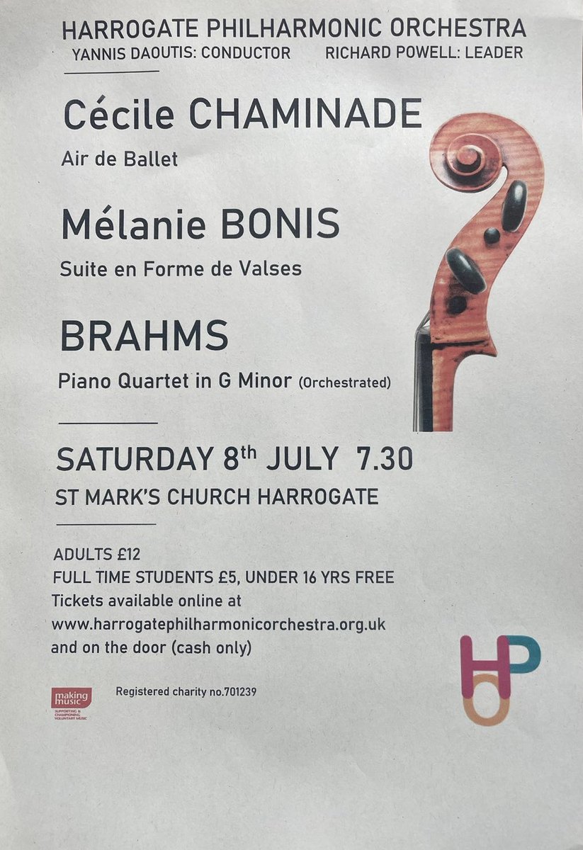 Harrogate Philharmonic Orchestra tweet media
