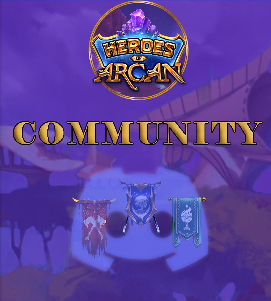 🤝 Join the thriving #HeroesOfArcan community! Our dedicated Discord server brings players together fostering communication 💬 💪 As you forge your path in the game, seize the opportunity to generate revenue through resource exchanges and sales 🚀#WaxBlockchain #PlayerCommunity