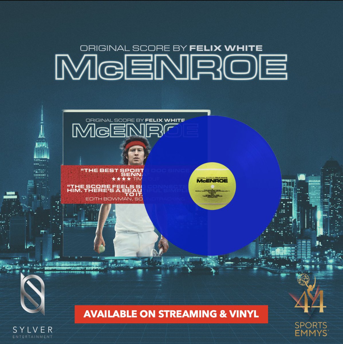 Don't miss the McEnroe soundtrack on vinyl and signed by our Emmy nominated composer, Felix White. 
lnkd.in/eeeDZNTg

Available on all streaming services and vinyl.