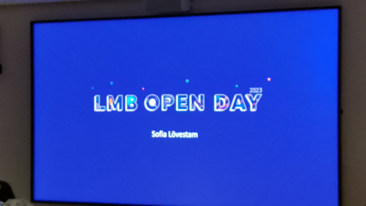 CambsPigeon's tweet photo. First talk of @MRC_LMB #lmbopenday about to go. All about Alzheimer's. It's a subject close to my heart and yet I still want to make dubious jokes about not missing it... https://t.co/L348rZKDbM