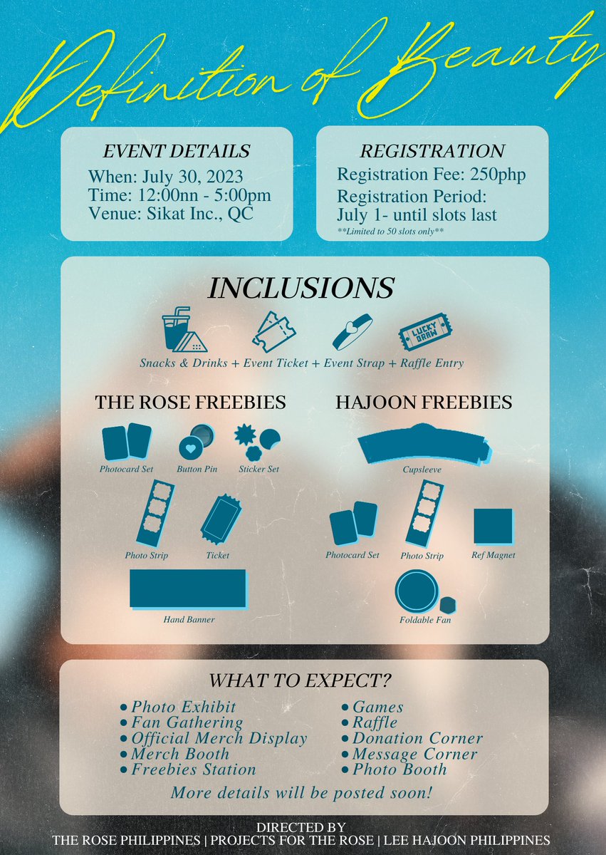 project4therose's tweet photo. You definitely belong here, Black Roses! Registration is now open!🌹

Let's embrace the memories that we can make in our exhibit and fan gathering event for The Rose &amp; Hajoon! 🪞🖼️

Registration Form:  https://t.co/s2KUwRiwFc

See you there, Blackroses!

#BeautyOfTheRose 🥀🪞🖼️ https://t.co/fBLBMUlefL