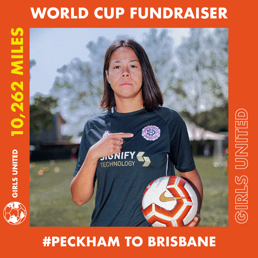 girlsunitedfa's tweet photo. #THISTANCE WORLD CUP FUNDRAISER
Rhea & Joe
Dulwich Hamlet player, Rhea, and Dulwich Hamlet supporter, Joe, take their stances for this World Cup and grassroots football.
Donate through the link in our bio
@DulwichHamletFC @DHFC_W
#PECKHAMTOBRISBANE https://t.co/PxkoLzEj6N