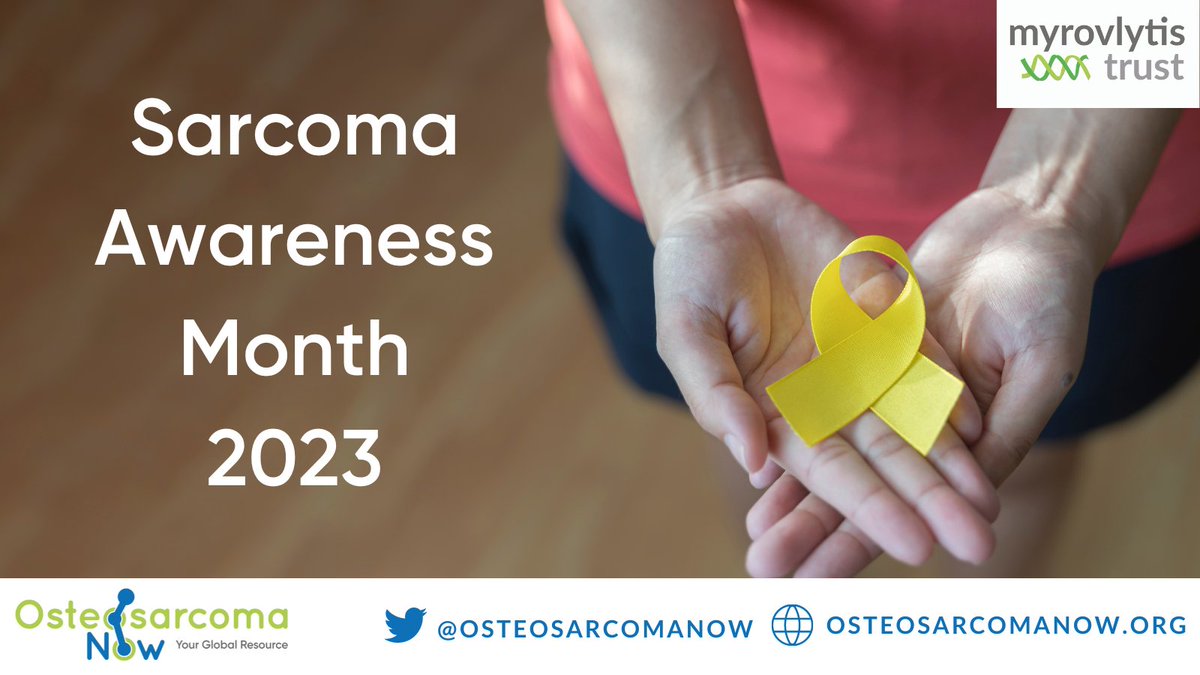 July is #SarcomaAwarenessMonth. Did you know that #osteosarcoma is the most common bone sarcoma (cancer) in adolescents and young adults but treatment hasn't improved in over 30 years? We need to change this. Let's come together this July and raise awareness of sarcoma.