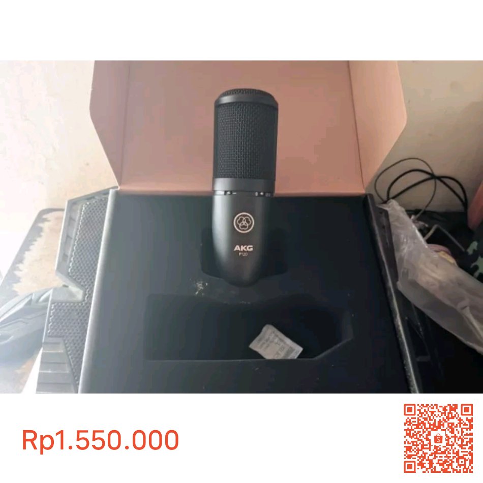 tulfatuell's tweet photo. Temukan dan dapatkan Mic condensor AKG P120 hanya Rp1.550.000 di Shopee sekarang juga! https://t.co/Cehq2nsQtv #ShopeeID https://t.co/Y0LvhkpsxS