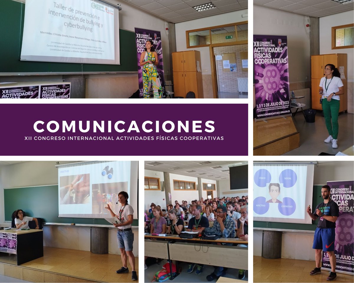 Llegó el momento de las primeras comunicaciones <a href="/FcafdLeon/">FCAFD León</a> #CongresoAFC2023
