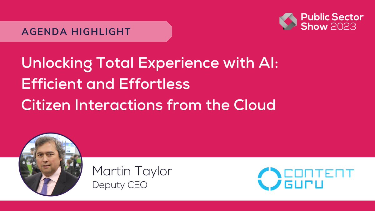 Learn how to drive new levels of efficiency and power radically-improved citizen journeys with <a href="/cgchirp/">Content Guru</a> - Britain’s largest #customerexperience technology provider. 4th July | London | hubs.la/Q01VLH-Q0