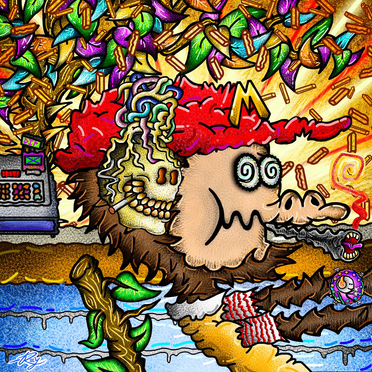 WOULD YOU LIKE FRIES W YOUR NFT? 🤪🍟