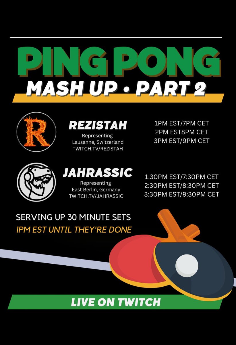 Tonight, tonight. Watch out a real sportsmanship happening tonight. The mighty Badmon <a href="/zzereh/">ASTRA SCP 033 KPOP backup acc</a> alongside Selecta Fogy live at <a href="/twitch/">Twitch</a>. Awesome artwork done by <a href="/melissadawnj/">Melissa Dawn</a> #reggaedancehall #friendlyfire #notaclash #teamworkadoit #switzerland🇨🇭 #berlin twitch.tv/jahrassic