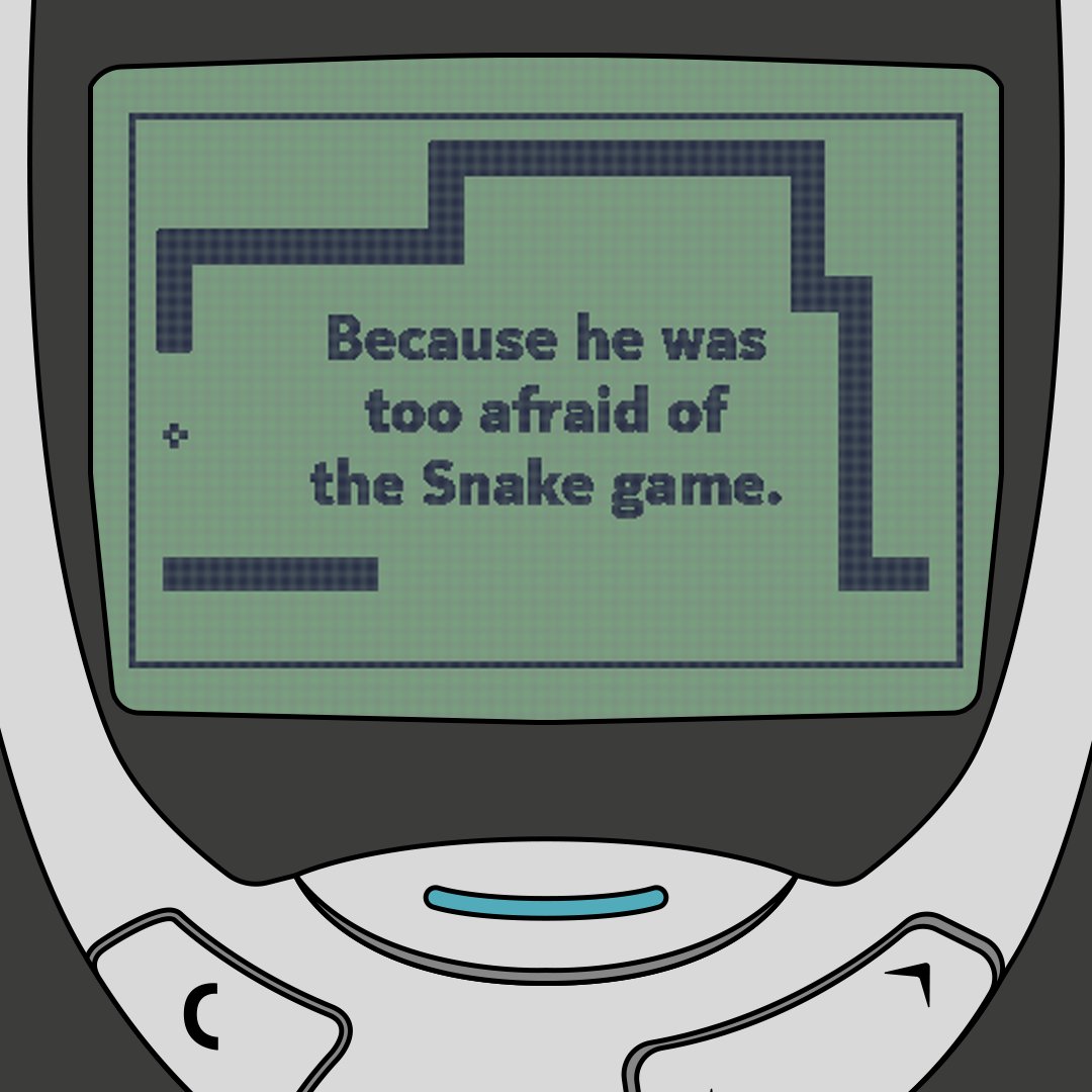 HMDdevices's tweet image. Happy International joke day! ​😅

Share your best jokes in the comments 🐍

#InternationalJokeDay #Snake #Nokiamobile