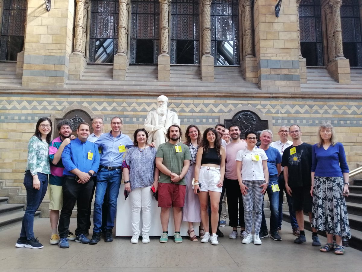 BEEP (@beep_msca2020) on Twitter photo This time, we met in the Natural History Museum London to hold the BEEP Annual Meeting! It's always such a joyful moment when we are all gathered in person. Some are missing from this picture, but they were here!
We are so glad to have such a wonderful group of collaborators ❤️🌈 This time, we met in the Natural History Museum London to hold the BEEP Annual Meeting! It's always such a joyful moment when we are all gathered in person. Some are missing from this picture, but they were here!
We are so glad to have such a wonderful group of collaborators ❤️🌈