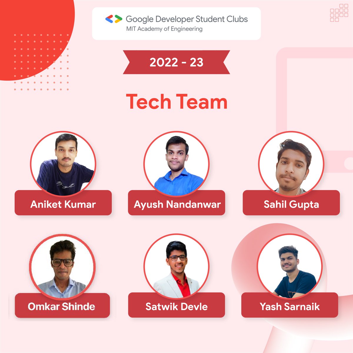 DSCmitaoe's tweet photo. Creativity and passion is something that GDSC values a lot. 
Under the leadership of Mr.Vatsal Jain, a person who is- great boss, mentor, and manager, the team experienced how wonderful it feels to be a part of such optimistic surroundings where the viewpoint of everyone matters. https://t.co/w7oHIgYbJt