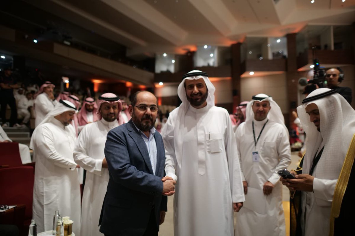 STMAbdurrahman's tweet photo. بدعوة كريمة من معالي وزير الحج والعمرة في المملكة العربية السعودية الشقيقة الدكتور توفيق بن فوزان الربيعة  @tfrabiah شاركت في الحفل الختامي لتكريم الجهات المشاركة في موسم حج 1444هـ - 2023م.
أتقدم بجزيل الشكر لخادم الحرمين الشريفين الملك سلمان بن عبد العزيز آل سعود وسمو ولي العهد الأمير محمد بن سلمان آل سعود على الجهود المبذولة ولكافة المؤسسات المعنية في المملكة العربية السعودية على حسن الاستقبال وتنظيم موسم الحج بنجاح باهر، وأتوجه أيضا بالشكر لفريق لجنة الحج السورية العليا لما بذلوه من جهد لخدمة الحجاج السوريين في موسم الحج لهذا العام.