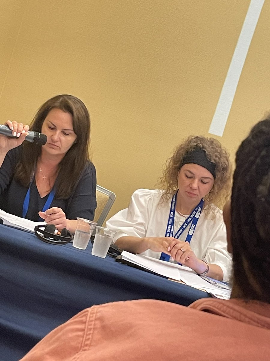 #NEACRJS2023- privileged to be attending the NEA Racial and Social Justice Conference as Senior Vice President of <a href="/NASUWT/">NASUWT</a> with <a href="/JMoses4NASUWT/">Jennifer Moses</a>. Humbling to hear the struggles of young children displaced in Ukraine, Palestine and Lebanon- Solidarity.