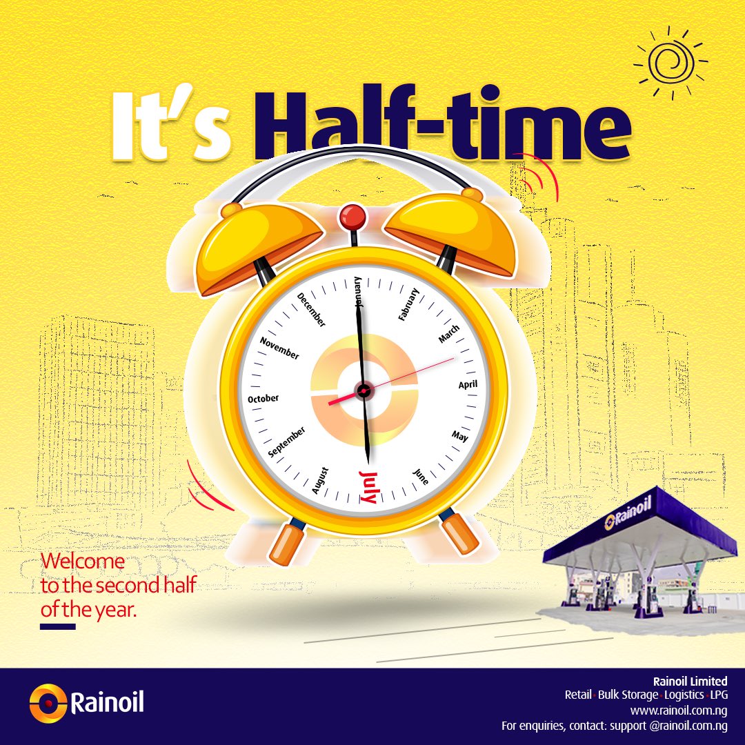 RainoilLimited's tweet photo. May this month be a symphony of triumph, a testament to your resilience, and a celebration of the extraordinary path that lies ahead.
Welcome to July.
#happynewmonth
#rainoiloillimited
#creatingsuperiorvalue
#oilandgas
#downstream https://t.co/R2CpUzoAU2