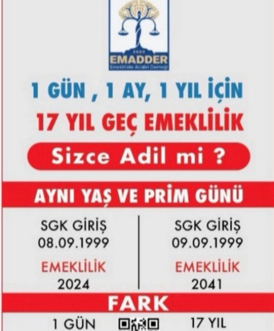 20 yıldır çalışma yaşamı sorunlu hale geldi. Seçimden seçime yapılanlarda yeni mağduriyetler üretiyor.Taşeronda kadro bekleyenler gibi emeklilikte kademe bekleyenlerde haklılar ve hakları verilmelidir.Emekli intibak düzenlemesi de yapılmalıdır.
#KademeGeliyor #Taşeron