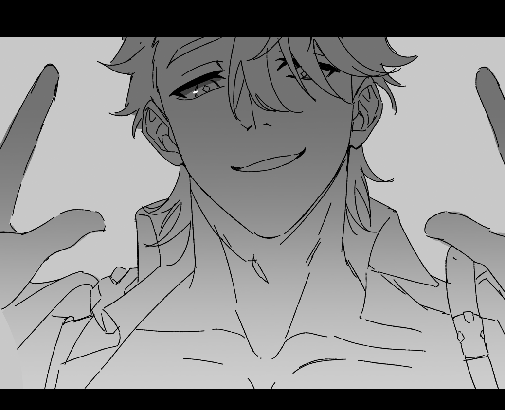 ExelionStar's tweet photo. I hope I can draw him more in the future 😳😳😳 https://t.co/wquOmRgOME