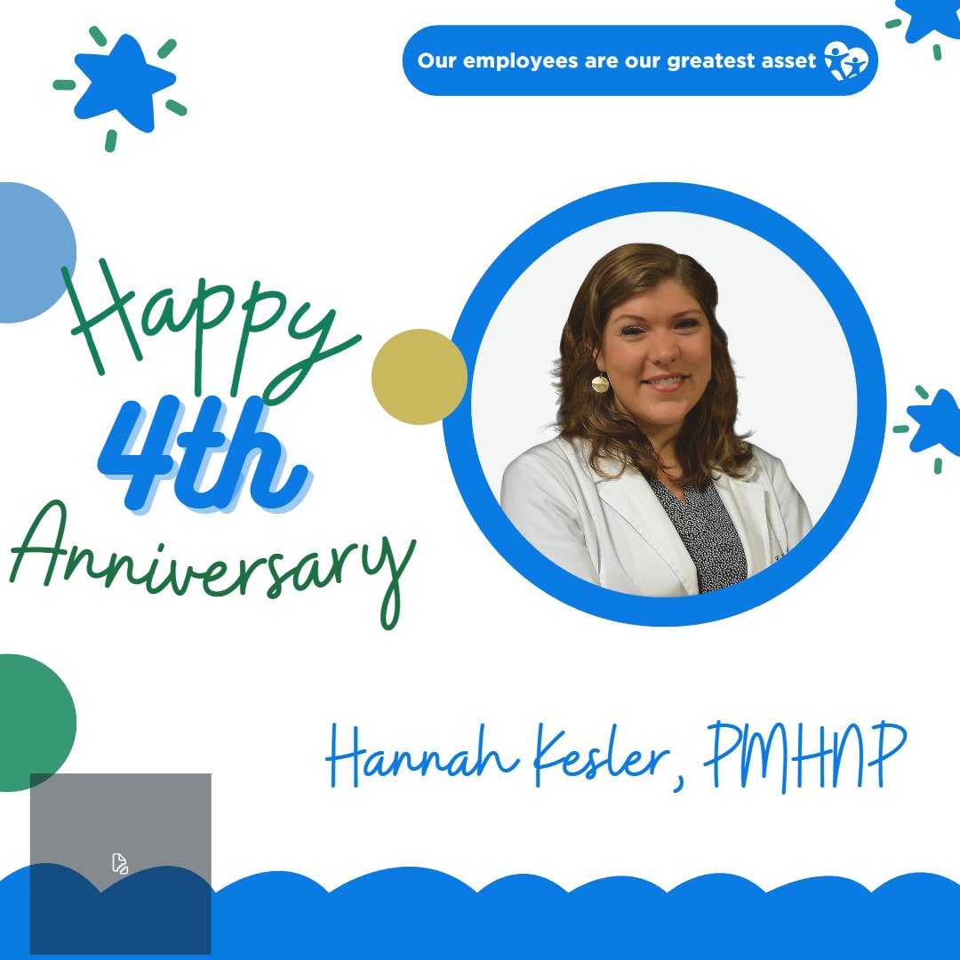 🎉🎉Happy 4th Anniversary, Hannah!🎉🎉

Thank you for all you do for our patients and RRPA, Hannah!

 #HappyAnniversary #CelebratingHannah #Birmingham #MentalHealth #NursePractioner #RRPA #ThankYouHannah #PatientCare