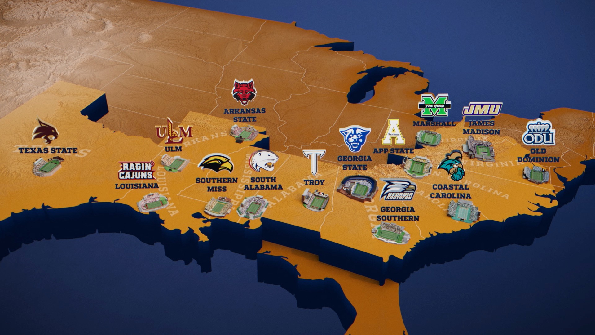 Sun Belt on Twitter: "𝗥𝗜𝗦𝗜𝗡𝗚. What a year it's been for the new look ...