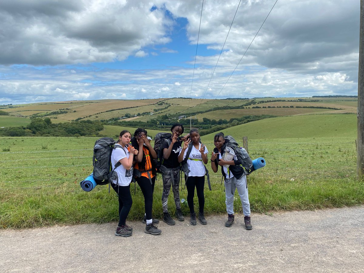 A much better morning for some navigation on the South Downs @DofE #SilverAward #LetYourLightShine