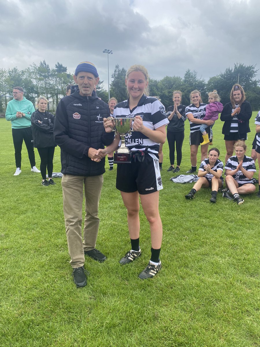 KilcullenGAA's tweet photo. Well done to the captain Katie Willis congrats girls enjoy the celebrations 🥳 https://t.co/X6FmRx7Uwn