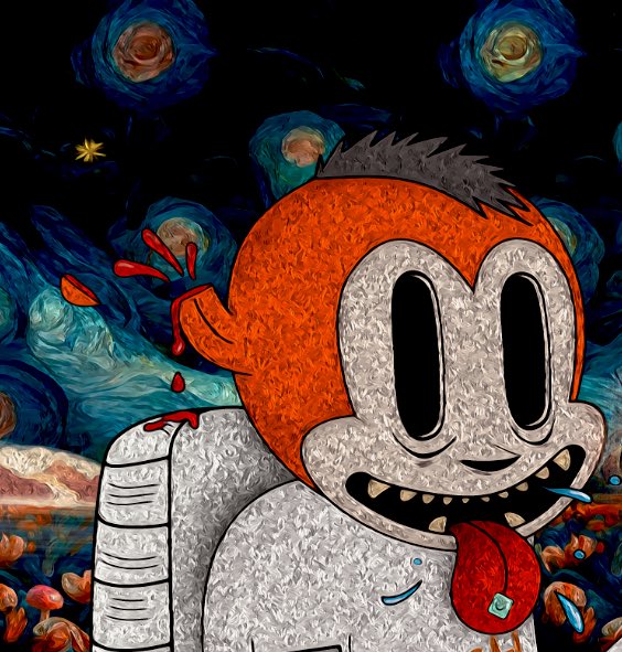 theartistJS's tweet photo. GM! Been working on the #AstroXRude #AstroDam #NFT collection this week 👀 Can you guess the inspiration behind this one? Hint: the artist had one ear and was a little crazy 🤪🎨
#RudeAF #AstroGang #XRPCommunity
@CollectionRude @AstroNaughties @xrpcafe https://t.co/9drAEzGR4v
