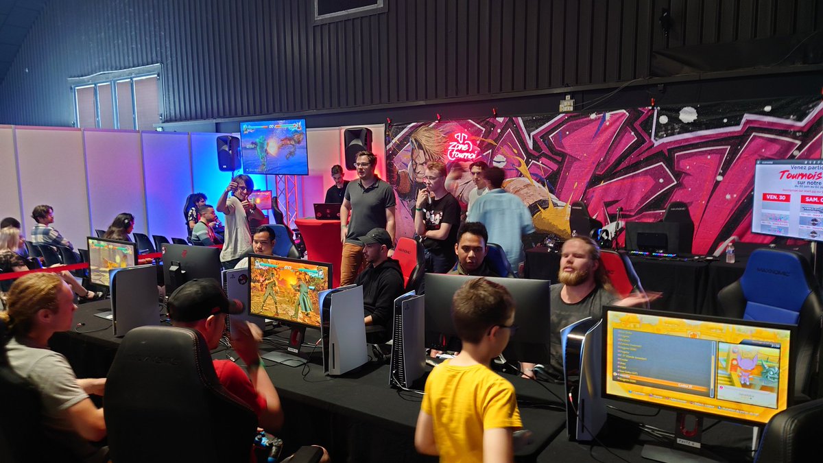 FuryVS_'s tweet photo. Lancement du tournoi #TEKKEN7 du #JTF2023 🏆⛩️

Bracket sur https://t.co/deoMSF4EA5
Suivi de #SF6

#FuryLan #furyvs #fgc https://t.co/23ys8Ms9r5