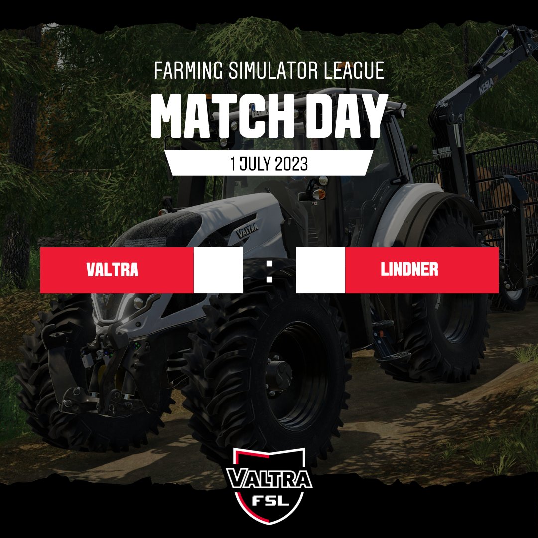 ValtraFSL's tweet photo. The next game against #Lindner starts now!🤩

#FSL #TeamValtra https://t.co/vrN34YlqzP