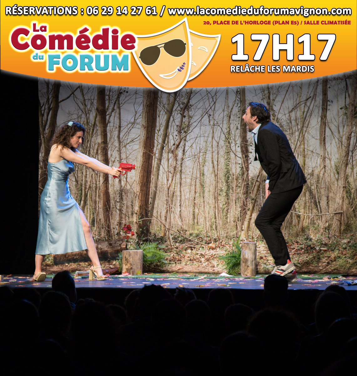 Petite recommandation pour ceux qui passent au Festival d’Avignon : « Le coup de la panne », que j’ai mis en scène.
avec <a href="/Chadhenaux/">Charlotte Dhenaux</a> &amp; <a href="/ThibMarchand/">Thibaut Marchand</a>