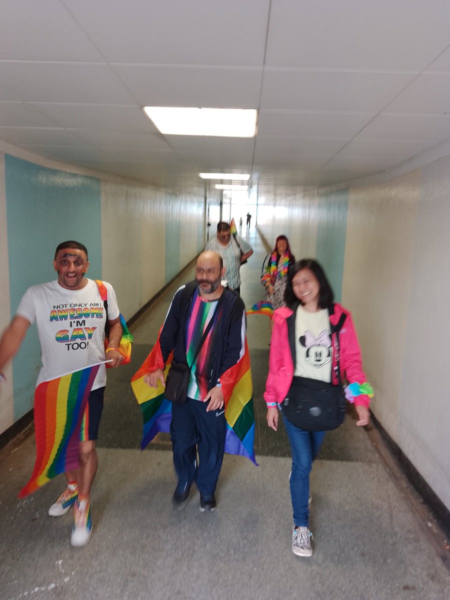 LDandLGBTLondon's tweet photo. On our way! https://t.co/kcODG1YWRc