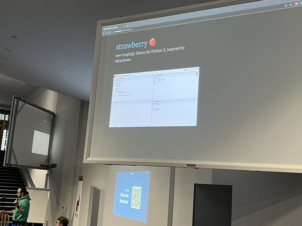 "<a href="/strawberry_gql/">Strawberry GraphQL</a> is is the FastAPI of GraphQL libraries in Python " from a <a href="/pyconpl/">PyCon PL</a> introduction to GraphQL talk 💪