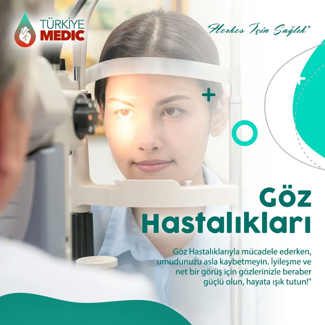 👁️😷 Göz sağlığınızı önemseyin! Uzman hekimlerimizle göz hastalıkları konusunda sizlere destek olmaktan mutluluk duyuyoruz. 

#Turkiyemedic #Kanalartravel #Sağlıkturizmi #GözSağlığı #UzmanHekimler 👓