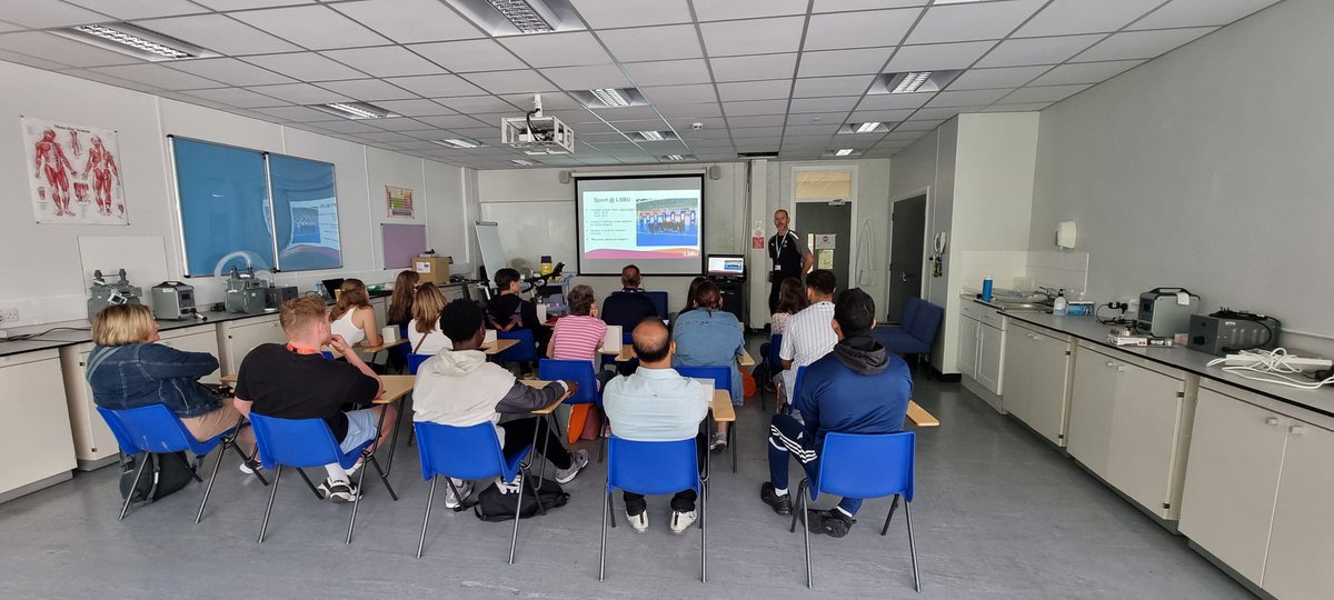 Steven Hunter (@stevehunter64) on Twitter photo Dr Darren James <a href="/LSBU_ASC/">School of Applied Sciences</a> explains the added value Students gain when studying sport science <a href="/LSBU/">London South Bank University - LSBU</a> Dr Darren James <a href="/LSBU_ASC/">School of Applied Sciences</a> explains the added value Students gain when studying sport science <a href="/LSBU/">London South Bank University - LSBU</a>