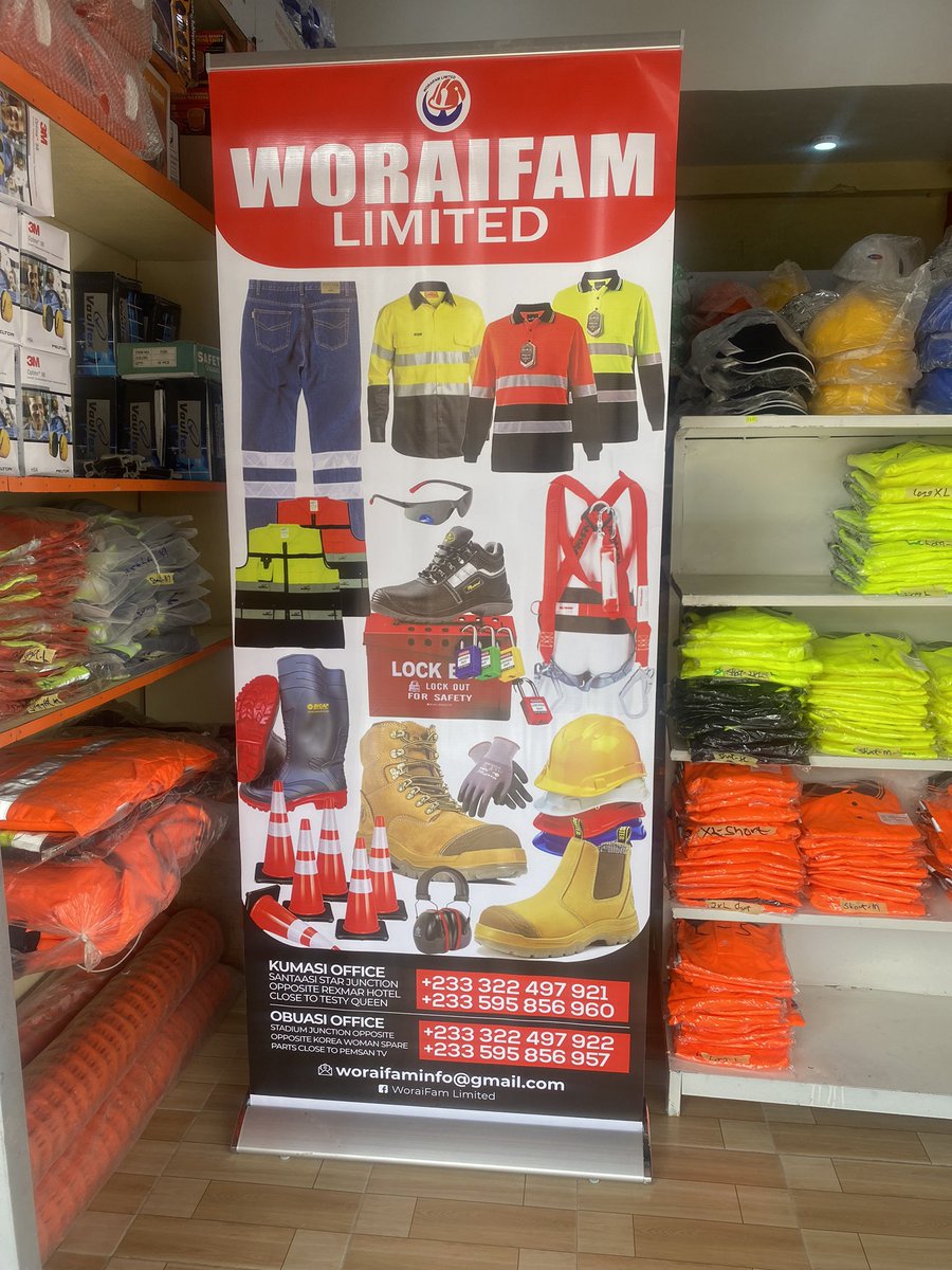 fredworai's tweet photo. We  @Woraifam_Ltd appreciate your effort in making us the number one safety brand the previous months.
Wishing you nothing but the best for you &amp; your family as we enter the second half of the year. 
#Happynewmonth

KUMASI ASAFO BRANCH NOW OPEN
Call Us +233 322 497 921 https://t.co/jqUhc0nXFz
