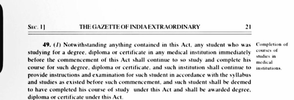 itarandhillon's tweet photo. Legislature is the first pillar of democracy. Parliament has enacted the NMC Act. which now clearly Violates point 49(A) The fight is Legal! Stand with us! 🙏
#SayNoToNExT #NoNExT #NoNExTFor2019Batch
@NMC_IND @PMOIndia @MoHFW_INDIA @KapilSibal @AIDSO_AIC @RahulGandhi @mkstalin https://t.co/TrMYAxG9kp