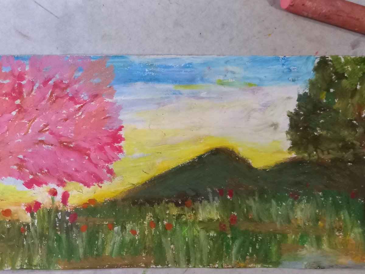 alyasyifades's tweet image. Flowers and color of the days.
I finally take a picture of life cycle of Zinnias. Today was a lovely day, I hope July will be awesome 🥰💐🎨📸📷🚲😊
#oilpastel #coloroftheday