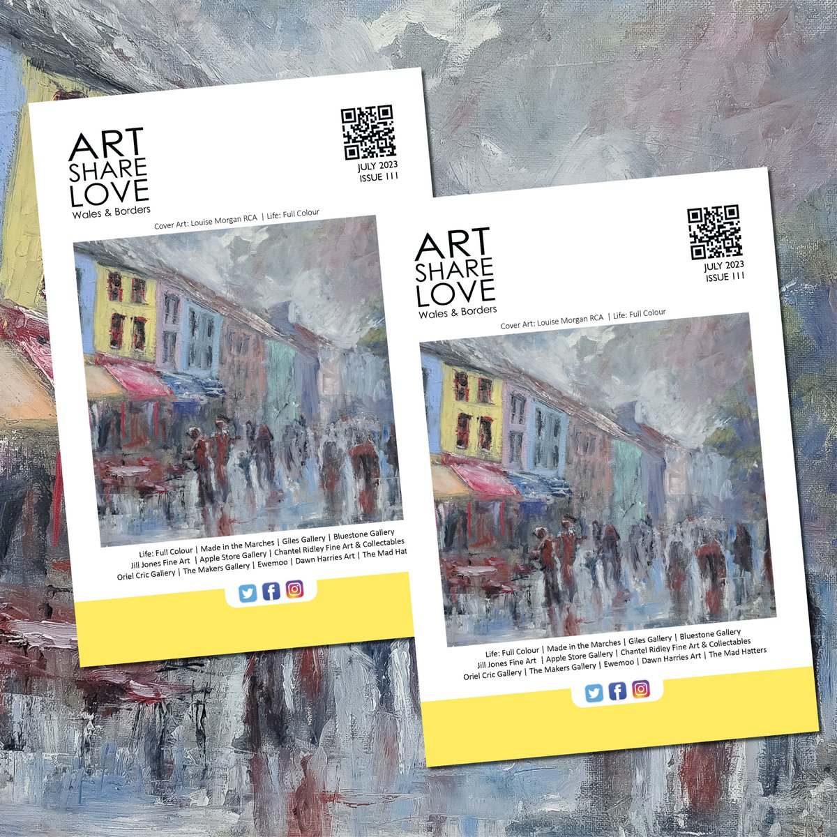 July promises all kinds of wonderful art and creativity.

Read our July edition now to get inspired this Summer.

artsharelove.com

Cover Art: Louise Morgan RCA | <a href="/LifeFullColour1/">Life: Full Colour 🏴󠁧󠁢󠁷󠁬󠁳󠁿🇦🇺</a> 

#artmagazine #artists #makers #galleries #artisanevents #creativeevents #craftfairs #art