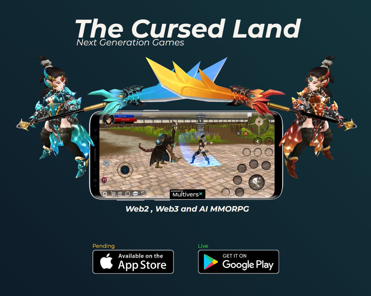 Builders Spotlight: The Cursed Land, A Next-Gen Blockchain MMORPG, Is Using  MultiversX For Web3 Login & In-Game Economy — MultiversX