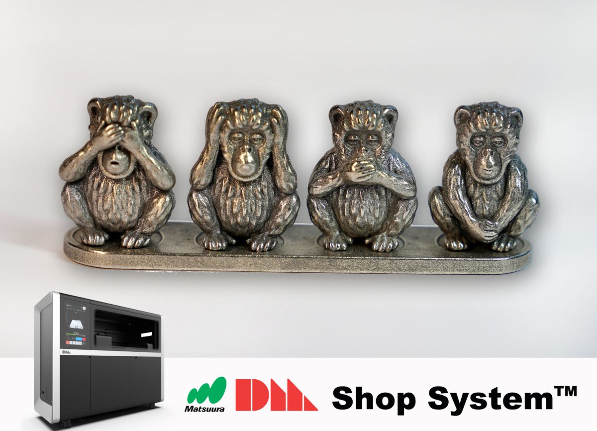 Matsuura_UK's tweet photo. Component of the day.
….well, not really components, a good example of the detail and quality that can be achieved on a Desktop Metal Shop System metal 3D printer.
See Desktop Metal 3D metal printers in action for yourself at Matsuura UK – call us on 01530 511400
#3dmetal https://t.co/pE1j1WRTe9