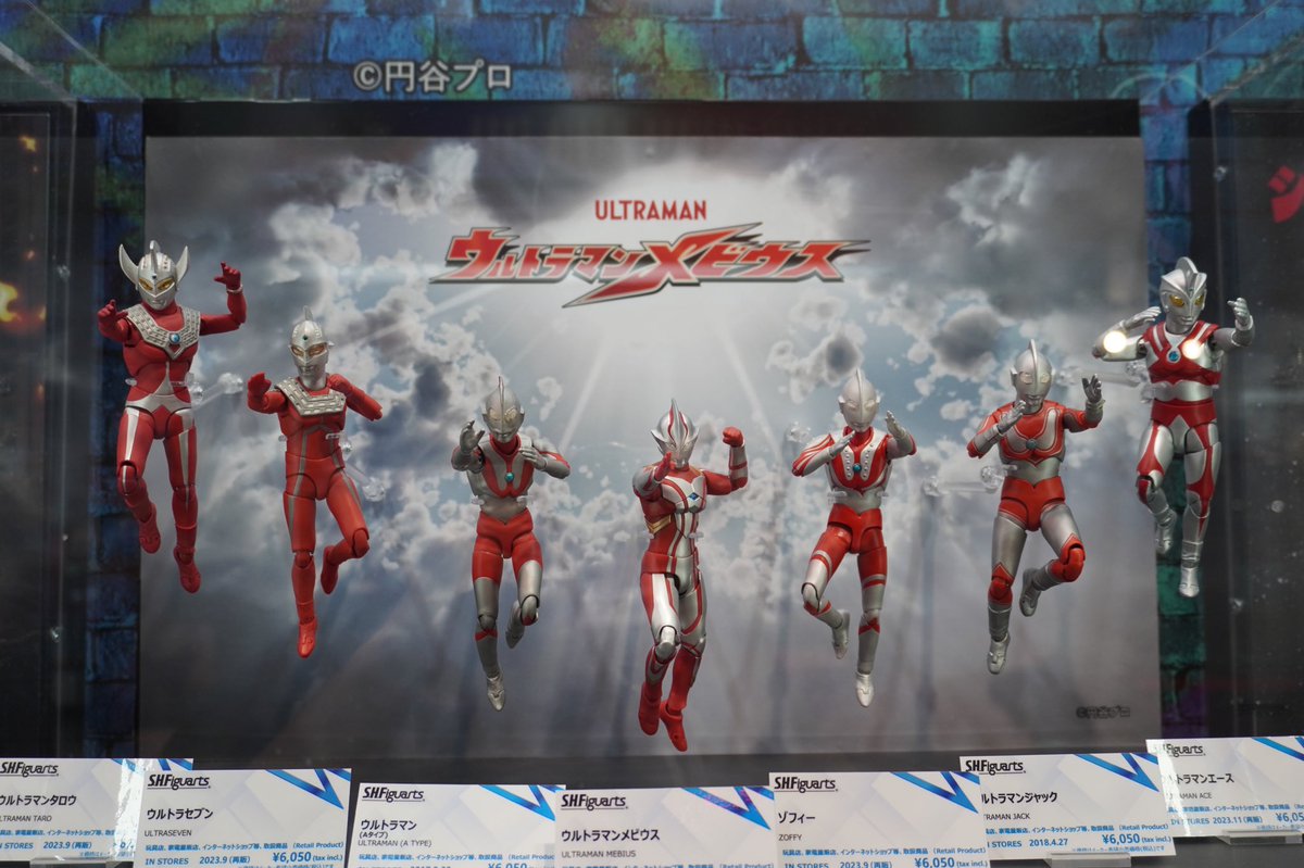 SAIGO_MAGIC's tweet photo. in TAMASHII NATIONS STORE TOKYO

#TAMASHIINATIONSSTORETOKYO
#TAMASHIINATIONS
#ウルトラマンメビウス　
#UltramanMebius
#ウルトラ兄弟 
#UltraBrothers https://t.co/EuZ5aiyT4S