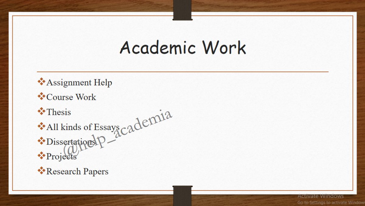 Academic Hub (@help_academia) on Twitter photo Need help in any academic work
DM us
Offering best in..
Anyone good at..
who's good at...
pay someone
pay to do
assignment due
good at stats
Coding...
Programming
Online class
calculus
homework
✓Coursework
✓Paper pay
✓Biology
✓English
✓Essay pay
<a href="/help_academia/">Academic Hub</a> Need help in any academic work
DM us
Offering best in..
Anyone good at..
who's good at...
pay someone
pay to do
assignment due
good at stats
Coding...
Programming
Online class
calculus
homework
✓Coursework
✓Paper pay
✓Biology
✓English
✓Essay pay
<a href="/help_academia/">Academic Hub</a>